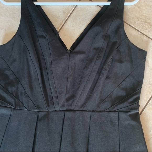 Z Spoke by Zac Posen Black Skater Sunburst Seam Cocktail Dress. Size 12. EUC - Picture 4 of 13